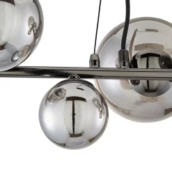 Orb II 7 Light Diner Pendant - Black Chrome Smoke 10 Orb II 7 Light Diner Pendant - Black Chrome Smoke -Curver Store 13208306 1314896913040214