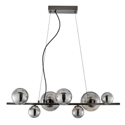 Orb II 7 Light Diner Pendant - Black Chrome Smoke 9 Orb II 7 Light Diner Pendant - Black Chrome Smoke -Curver Store 13208306 1844896912986790