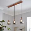 Decan 3 Light Diner Pendant - Smoke & Copper 2 Decan 3 Light Diner Pendant - Smoke & Copper -Curver Store 13208313 2004896913172751