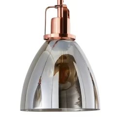 Decan 3 Light Diner Pendant - Smoke & Copper 10 Decan 3 Light Diner Pendant - Smoke & Copper -Curver Store 13208313 6314896913283880