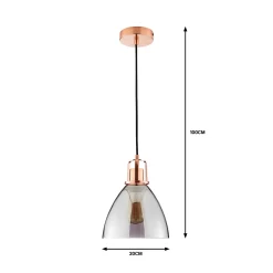 Decan Pendant - Smoke & Copper 11 Decan Pendant - Smoke & Copper -Curver Store 13208327 2114909895281221