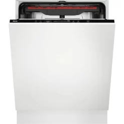 AEG FSS53907Z Fully Integrated Standard Dishwasher - Black Control Panel With Sliding Door Fixing Kit