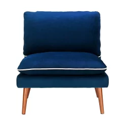 Pippa Pillow Accent Chair - Blue 11 Pippa Pillow Accent Chair - Blue -Curver Store 13514417 8174997229801594