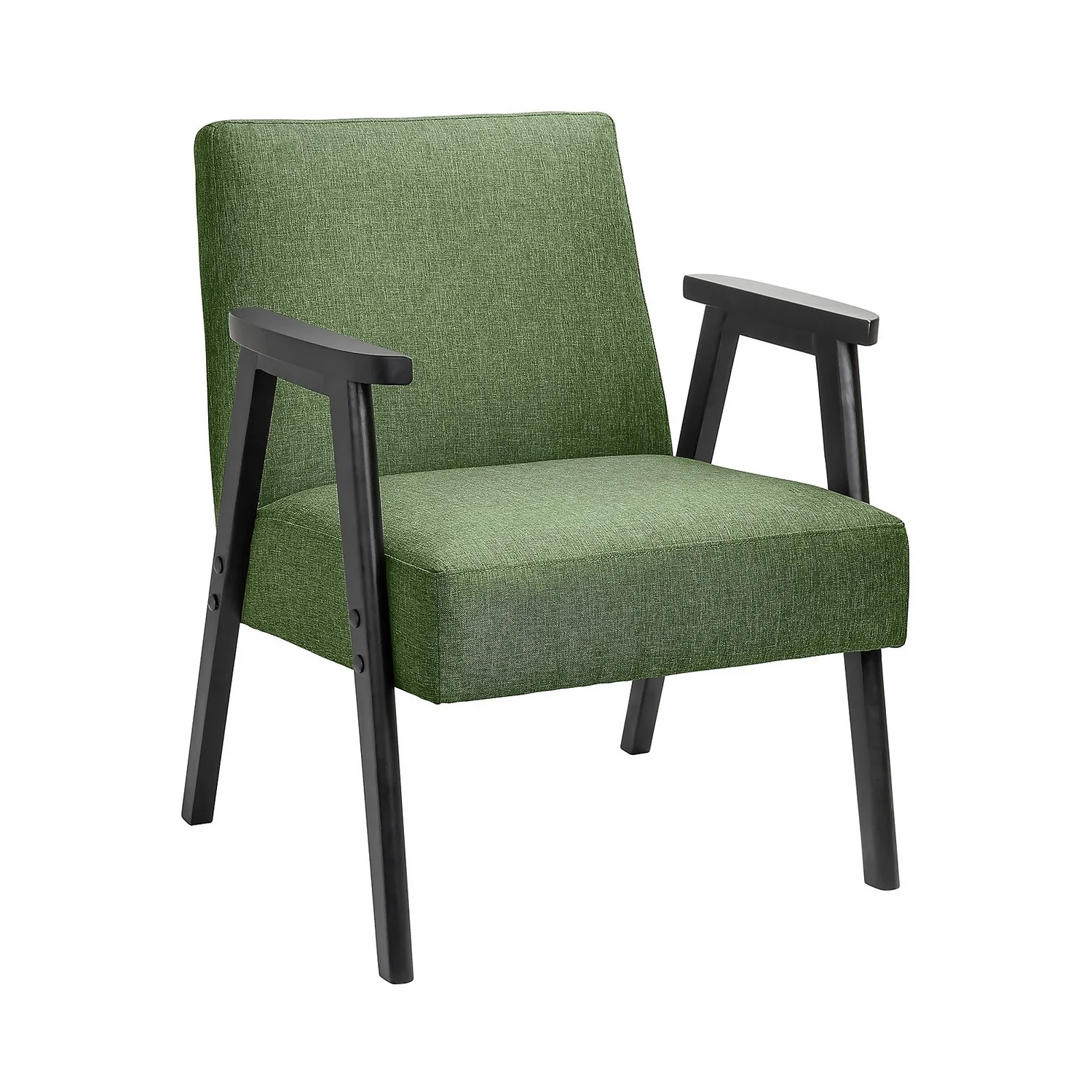 Alex Mid Century Armchair - Green 3 Alex Mid Century Armchair - Green