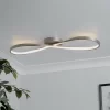 Austin LED Flush Ceiling Light - Satin Nickel 2 Austin LED Flush Ceiling Light - Satin Nickel -Curver Store 13528462 2374976242461993