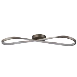 Austin LED Flush Ceiling Light - Satin Nickel 9 Austin LED Flush Ceiling Light - Satin Nickel -Curver Store 13528462 4634976242624137
