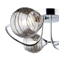 Marple 3 Light Semi Flush Ceiling Light - Chrome & Smoke 11 Marple 3 Light Semi Flush Ceiling Light - Chrome & Smoke -Curver Store 13645383 9604956789727275