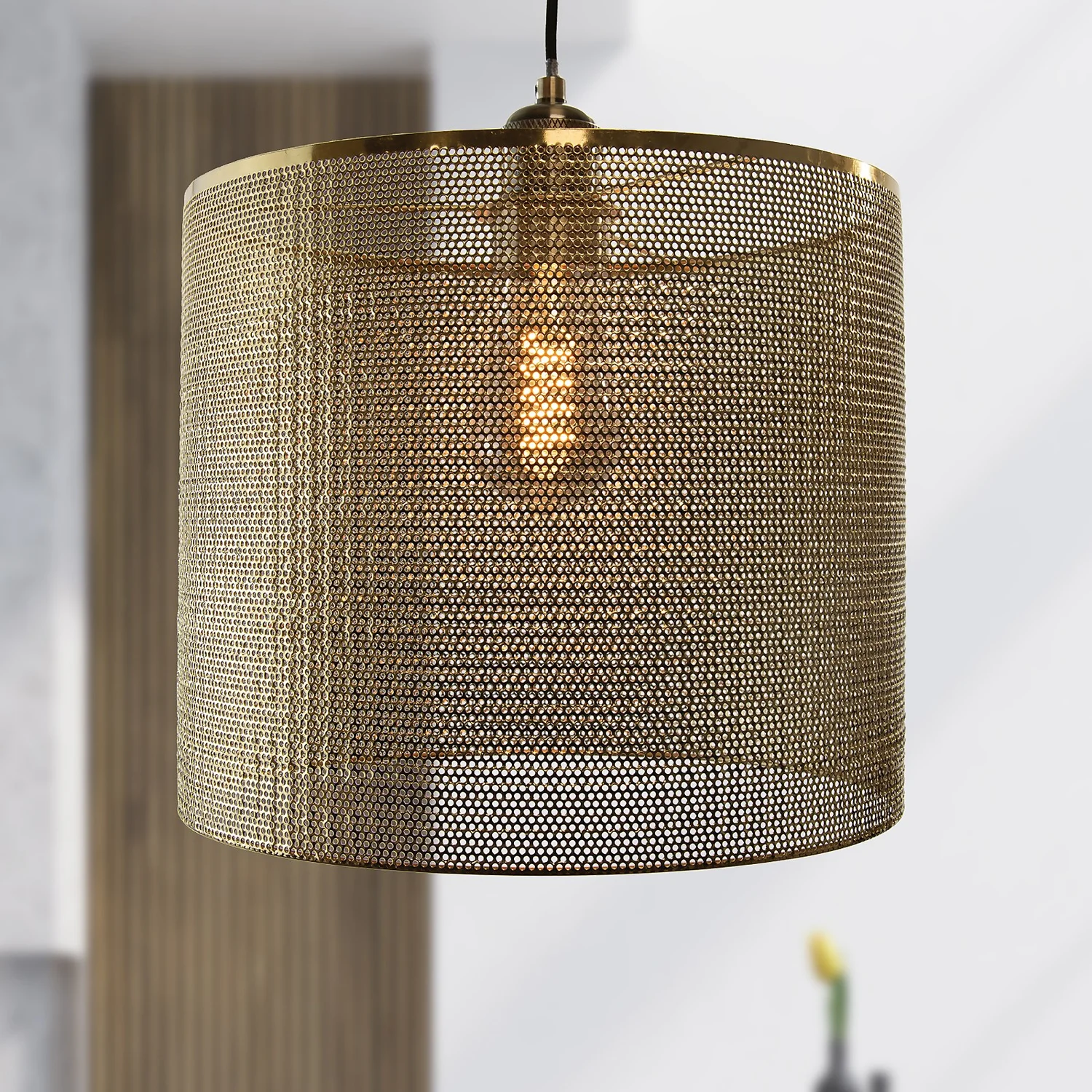 Amina Easy Fit Shade - Brass 3 Amina Easy Fit Shade - Brass