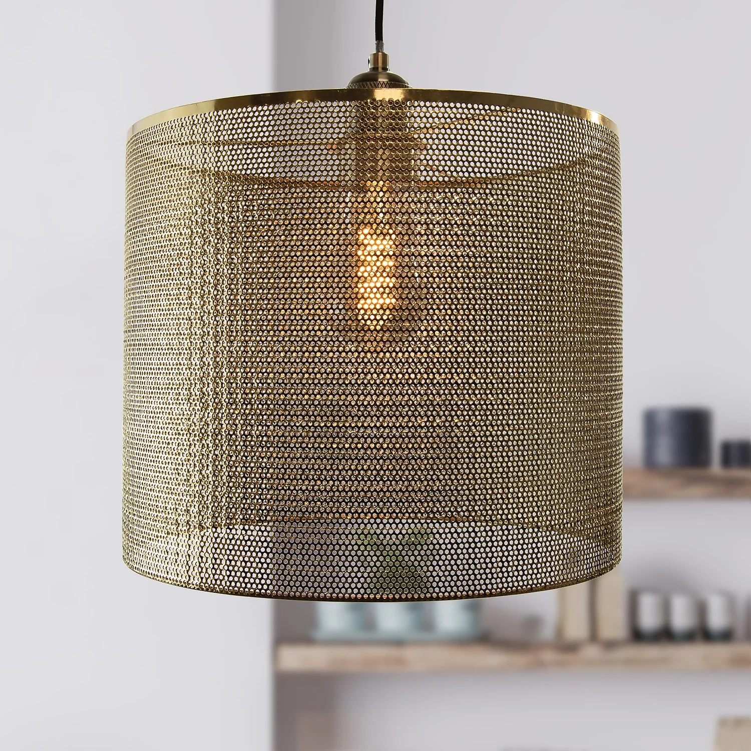 Amina Easy Fit Shade - Brass 11 Amina Easy Fit Shade - Brass - Image 9