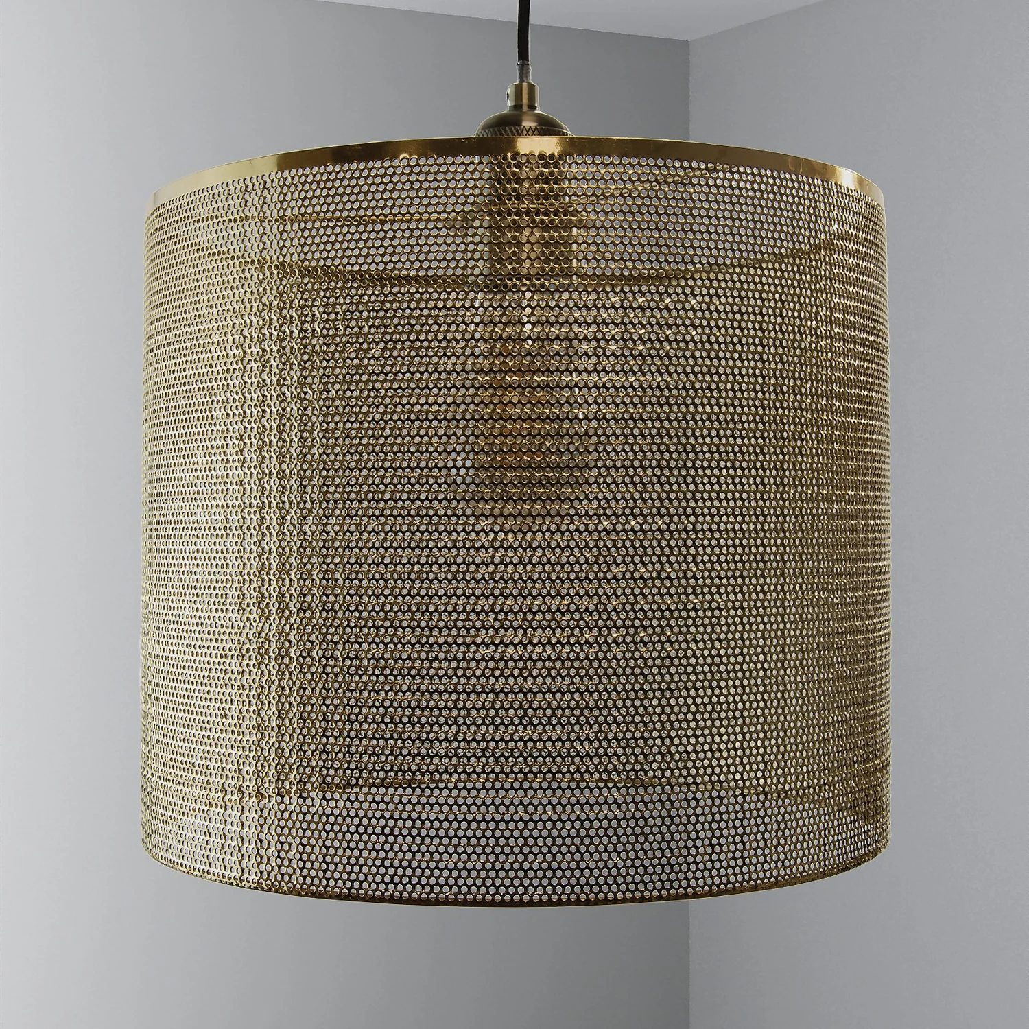 Amina Easy Fit Shade - Brass 9 Amina Easy Fit Shade - Brass - Image 7