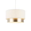 Amelie Two Tier Easy-Fit Light Shade - Champagne 2 Amelie Two Tier Easy-Fit Light Shade - Champagne -Curver Store 13764010 1124984012359789