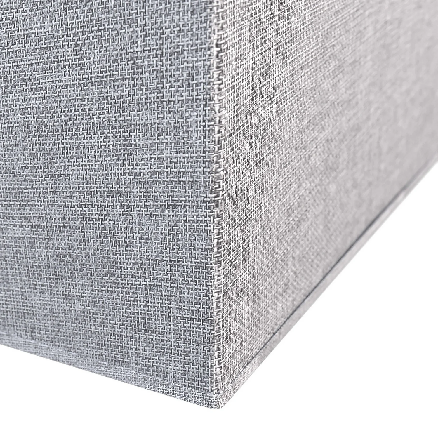 Clever Cube Fabric Insert - Set Of 2 - Woven Silver 6 Clever Cube Fabric Insert - Set Of 2 - Woven Silver - Image 4