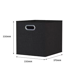 Clever Cube Fabric Insert - Set Of 2 - Woven Pepper 11 Clever Cube Fabric Insert - Set Of 2 - Woven Pepper -Curver Store 13911401 1444981913042289