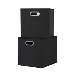 Clever Cube Fabric Insert - Set Of 2 - Woven Pepper