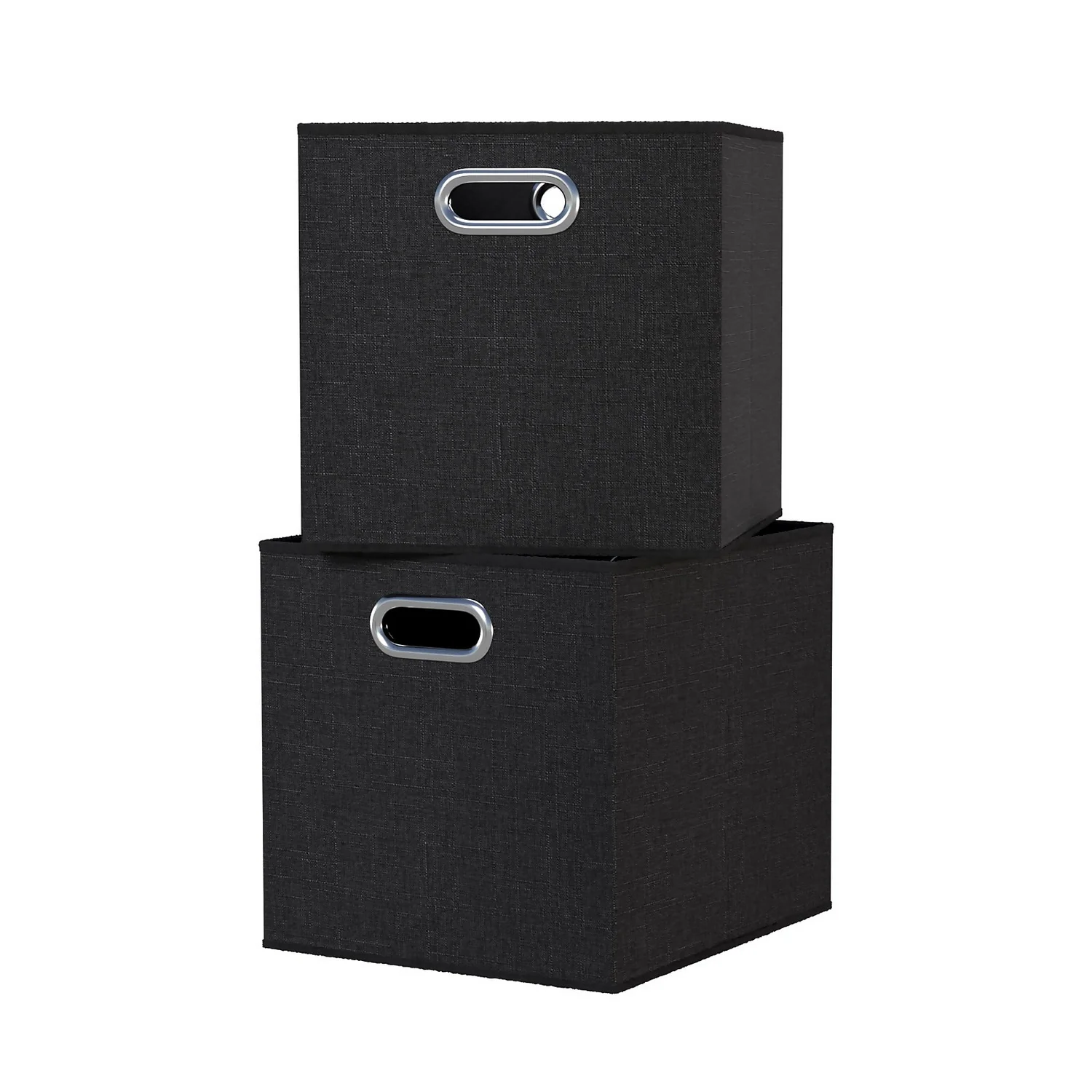 Clever Cube Fabric Insert - Set Of 2 - Woven Pepper 3 Clever Cube Fabric Insert - Set Of 2 - Woven Pepper