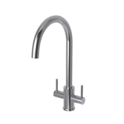 Leonie Twin Lever Tap - Chrome