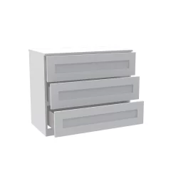 House Beautiful Realm Wide Chest Of Drawers - White Shaker (W) 900mm X (H) 756mm 10 House Beautiful Realm Wide Chest Of Drawers - White Shaker (W) 900mm X (H) 756mm -Curver Store 13999806 1115007599212362