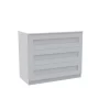 House Beautiful Realm Wide Chest Of Drawers - White Shaker (W) 900mm X (H) 756mm 1 House Beautiful Realm Wide Chest Of Drawers - White Shaker (W) 900mm X (H) 756mm -Curver Store 13999806 1265005575998745