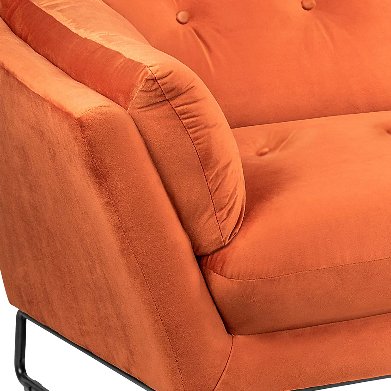 The Snuggler Button Chair - Burnt Orange 7 The Snuggler Button Chair - Burnt Orange - Image 5