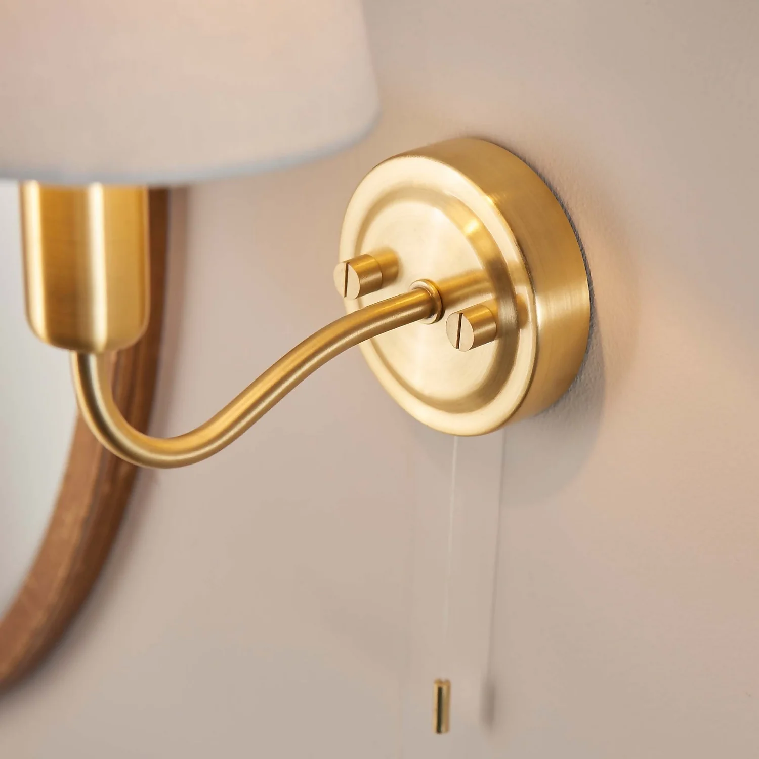 Naim Bathroom Wall Light - Brass Effect 10 Naim Bathroom Wall Light - Brass Effect - Image 8