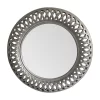 Tessere Antique Silver Round Wall Mirror - 112cm 1 Tessere Antique Silver Round Wall Mirror - 112cm -Curver Store 14820932 1305058437930778